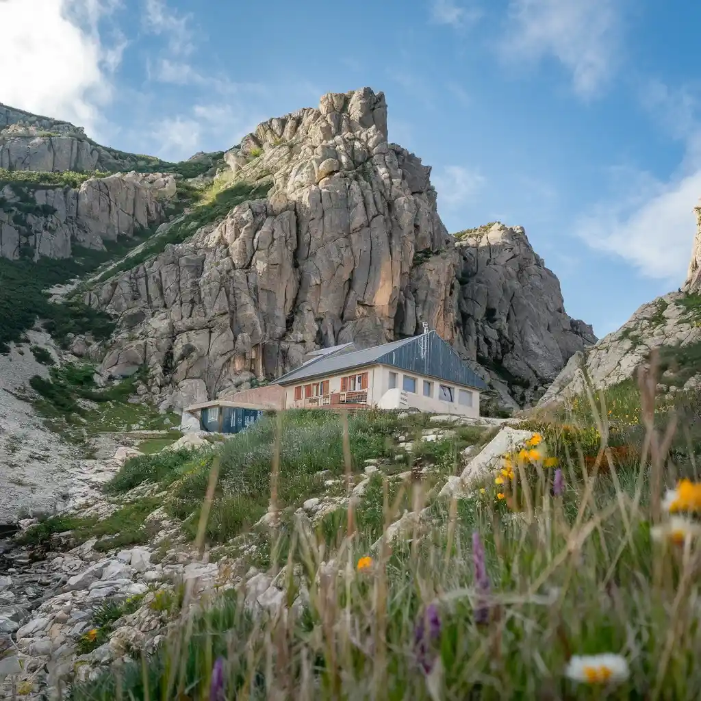 Refuge montagne Alpes maritimes