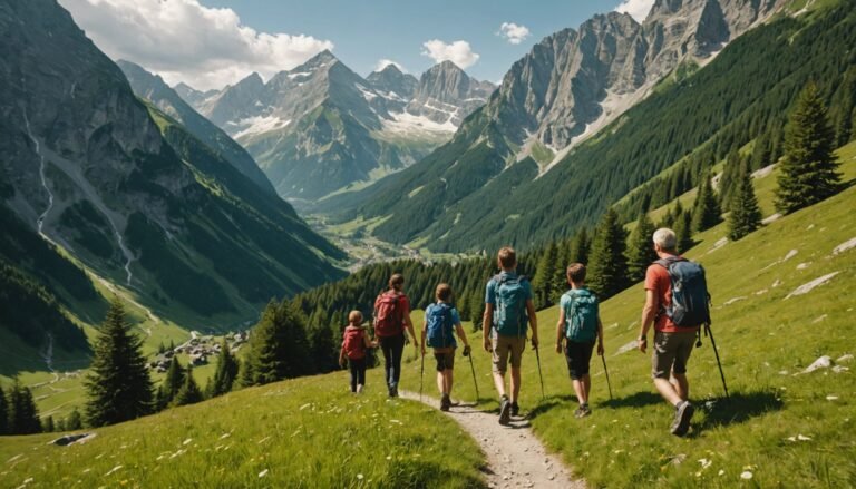Randonnée en famille dans les Alpes : comment choisir des sentiers accessibles ?