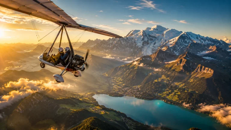 Vol en ULM dans les Alpes : la montagne comme vous ne l&rsquo;avez jamais vue