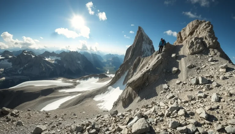 Pilier du Grand Mont : Topo complet de l&rsquo;ascension (450m)