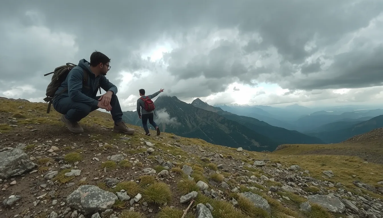 que faire en cas dorage en montagne