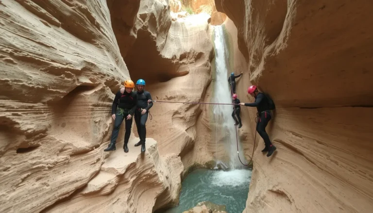 Canyon de la Mine : accès, descente et réservation canyoning à Entrevernes