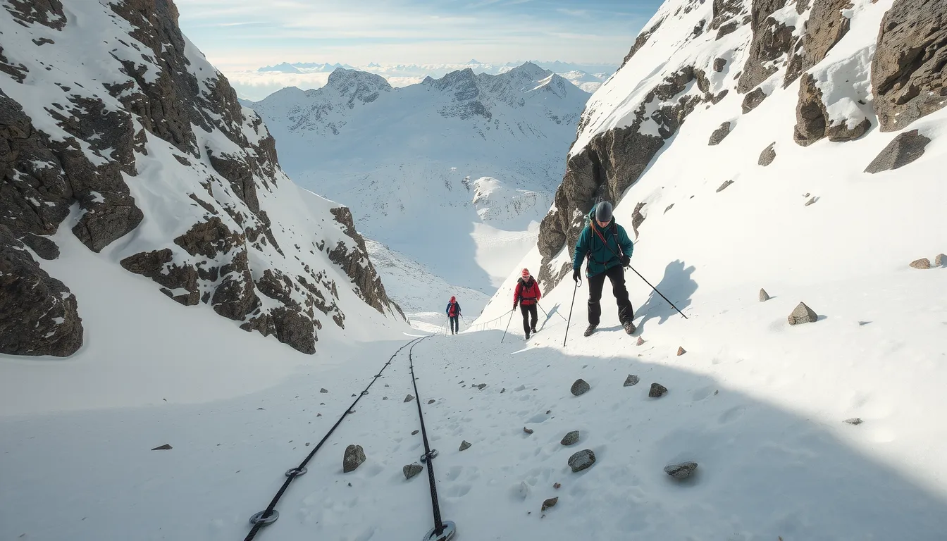 couloir du goûter mont blanc