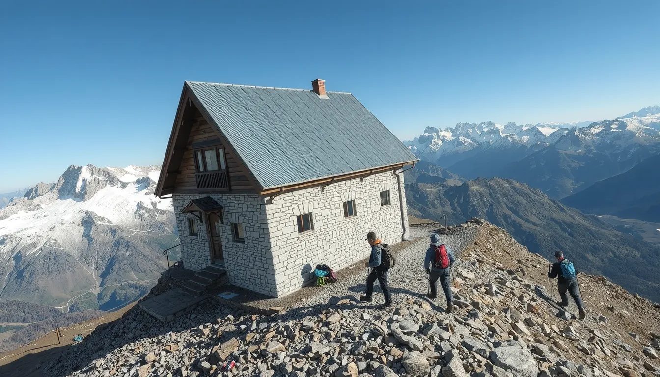 refuge de la tête rousse