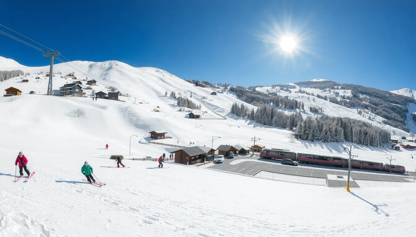 plus proche station de ski lyon