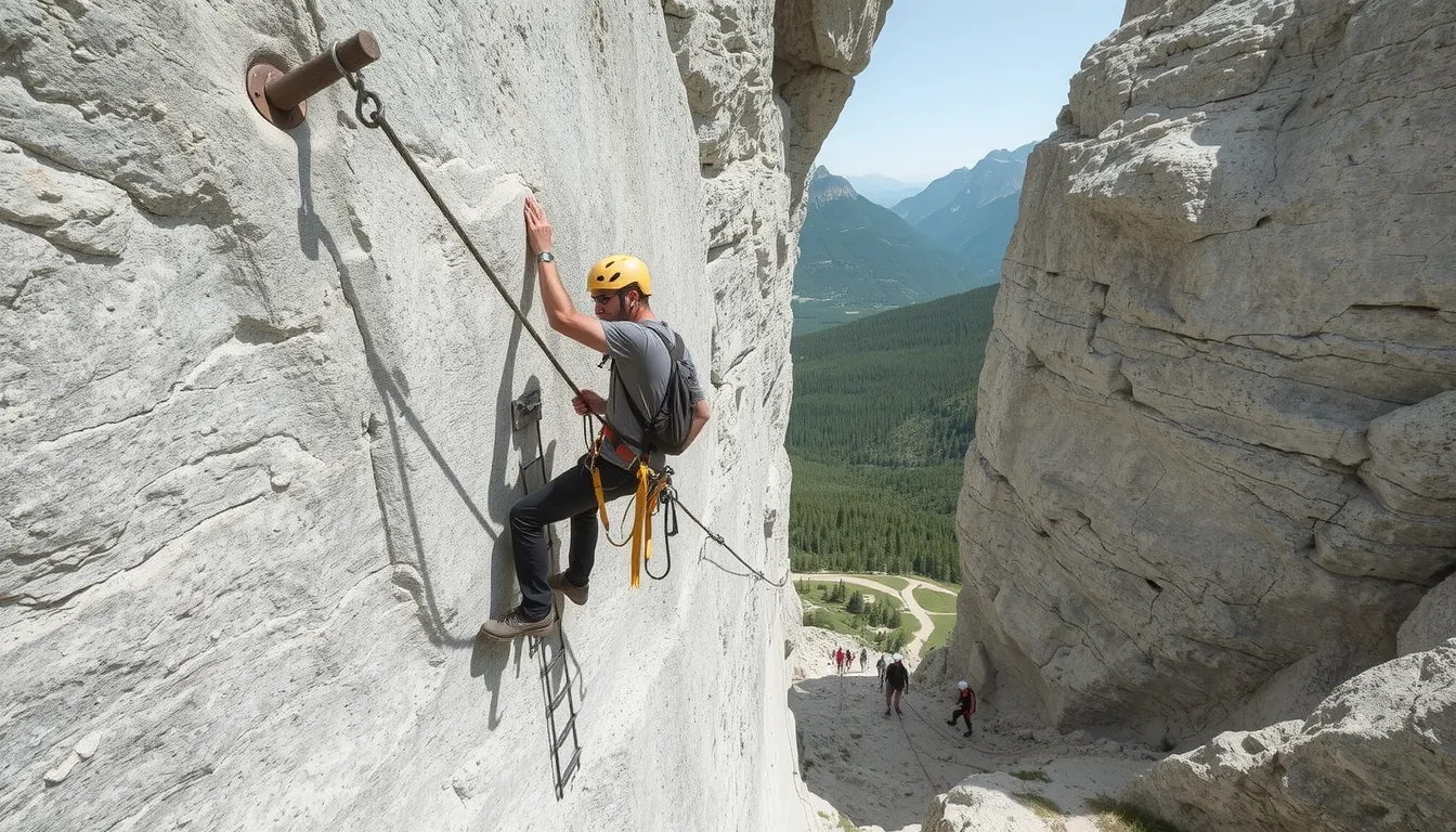 via ferrata de la roche veyrand